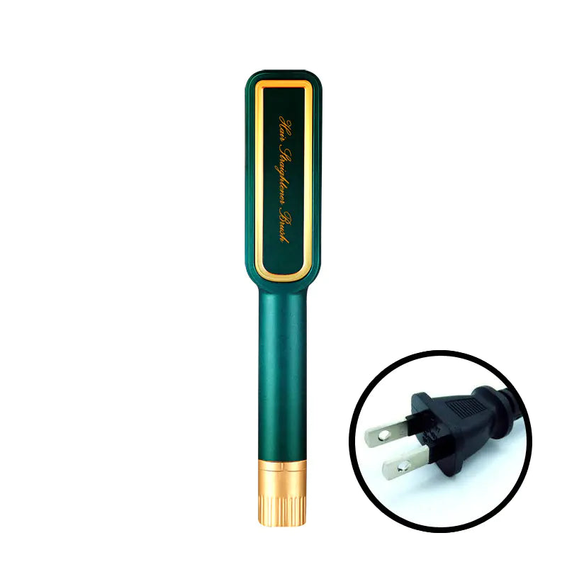 Ceramic Hair Straightener with Electric Thermostat