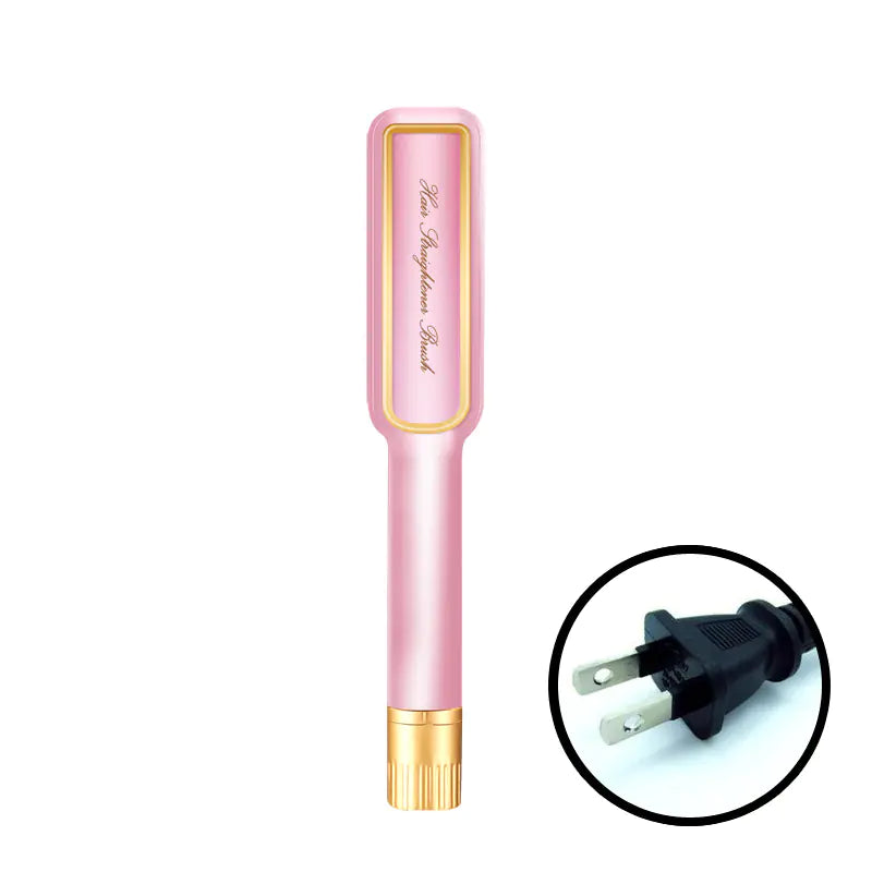Ceramic Hair Straightener with Electric Thermostat
