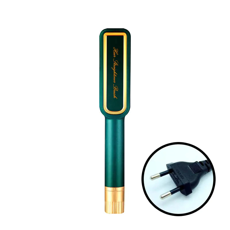 Ceramic Hair Straightener with Electric Thermostat