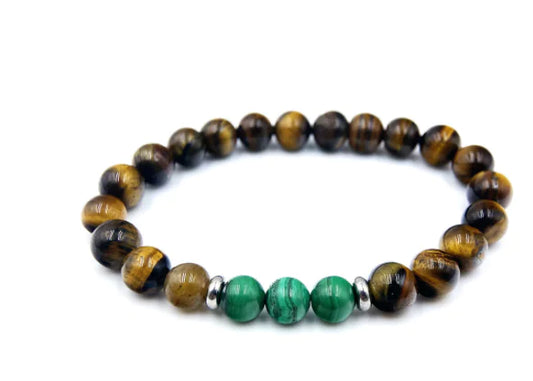 Hand Made Natural Tiger Eye Bracelet