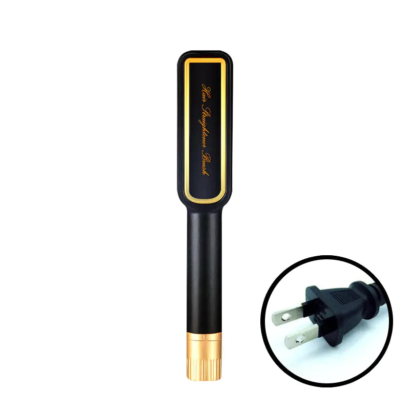 Ceramic Hair Straightener with Electric Thermostat