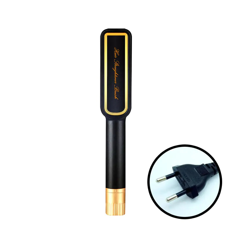 Ceramic Hair Straightener with Electric Thermostat